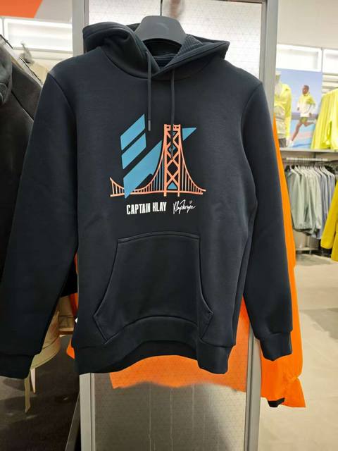 Anta Men's Hooded Sweatshirt, Autumn Style, No Fleece Lining, but a Little Fleece Inside the Hood