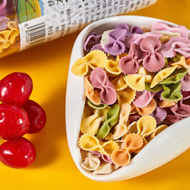 Butterfly noodles fruits and vegetables vegetables baby noodles childrens handmade food nutrition noodles fruit and vegetable noodles