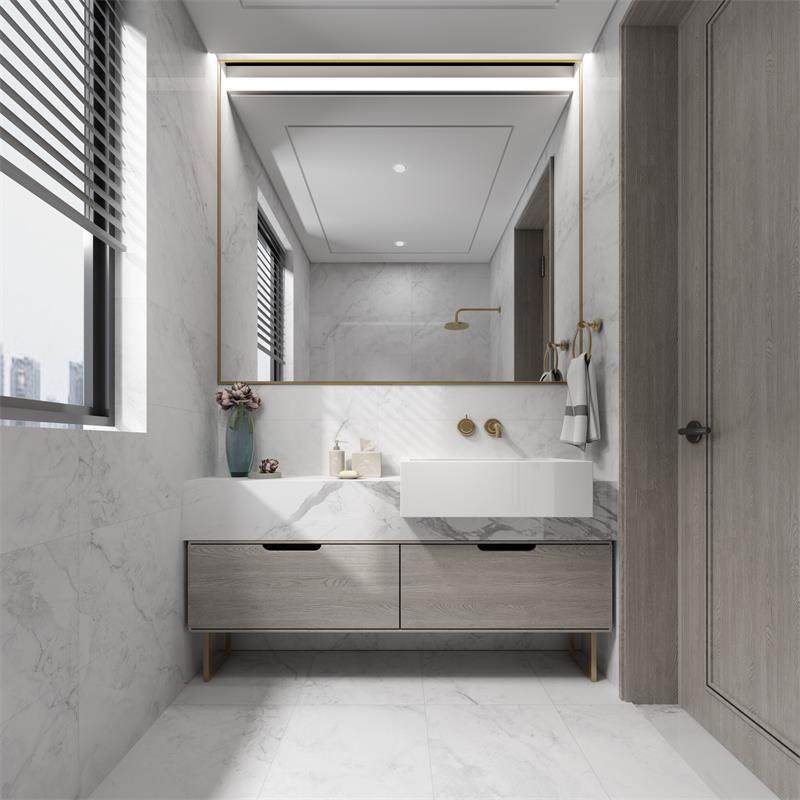 Nobel living room bedroom TV background wall floor tiles kitchen household economical wall and floor tiles RK97018M