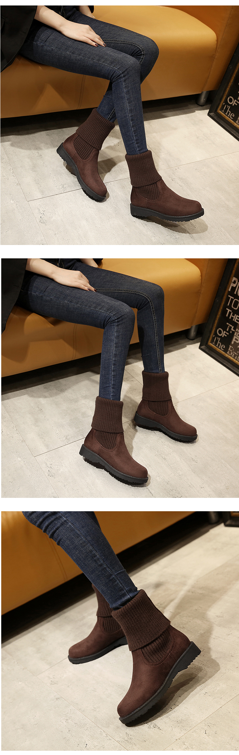 Bottes mi-saison femme OTHER   en Caoutchouc - Ref 3251302 Image 17
