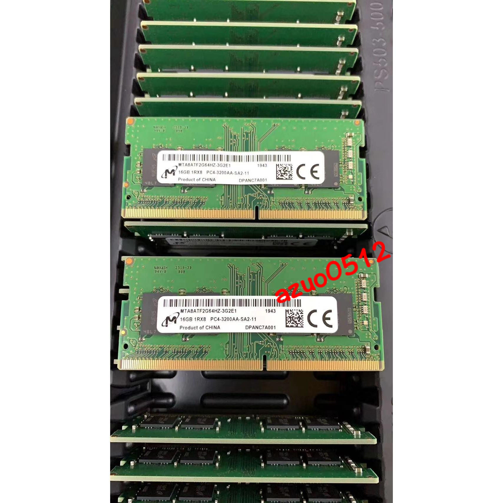 New original magnesium light 16G 2RX8 PC4-3200A 8 generation CPU dedicated notebook computer memory DDR4 3200