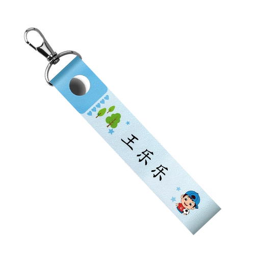 Мультяшная детская именная наклейка, ранец с буквами, милый брелок, «сделай сам», с вышивкой