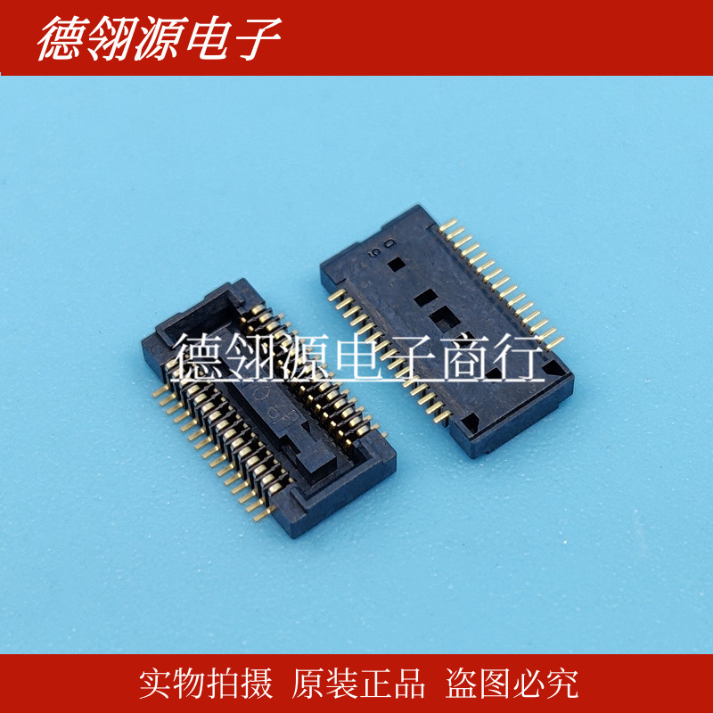 AXK730147G 0.4mm间距30pin母座 板对板连接器 全新原装