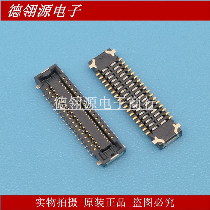 AXE534124 AXE534127 0.4mm间距34pin母座 原装正品连接器