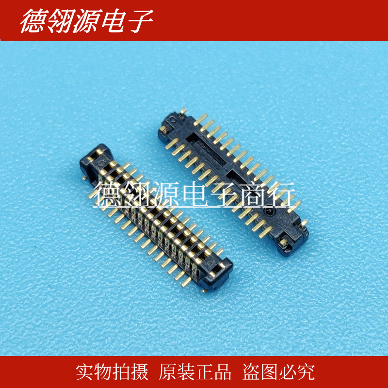 AXT430124 0.4mm间距30pin公座 /全新原装连接器