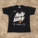 Heavy and impenetrable! American retro hiphop Suns basketball peripheral bottoming short-sleeved t-shirt for men and women lazy style