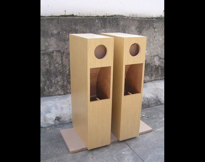 Fostex FE108EZ 4 inch full-range speaker unit speaker saddled with horn maze empty speaker