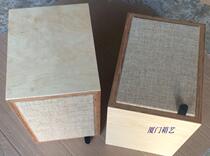 Easy construction good sound permeability antique speaker mesh antique speaker linen mesh retro brown speaker cloth