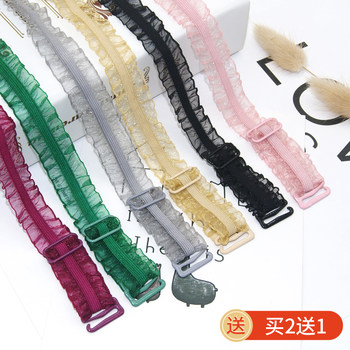 Interchangeable underwear ສາຍ shoulders ສາມາດ exposed bra straps ໂປ່ງໃສ invisible ສາຍ bra ສາຍ bra ສາຍກັບຄືນໄປບ່ອນທີ່ສວຍງາມຂອງແມ່ຍິງ non-slip sexy lace