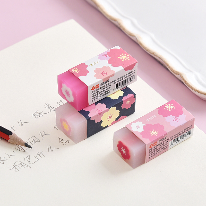 Three years second class cartoon sakura eraser student cartoon cute eraser Art student with eraser without leaving a trace