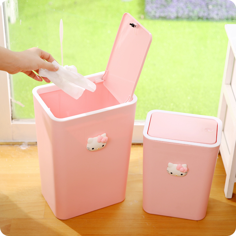 Hello Kitty Katy Cat Cat Cat Cat Trash Cat Trash Pulle Basket Wash Cartridge Cat Cartridge Cat