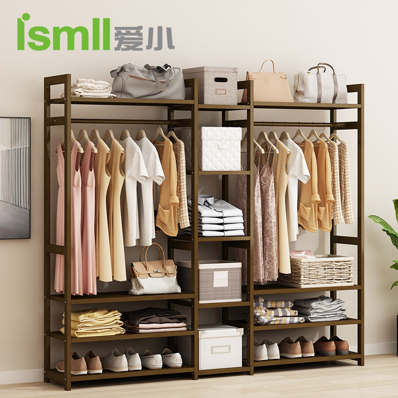 Hanger Ground Floor Home Bedroom Containing Finishing Deviner Clothing Cap Rack Minima Modern Multifunctional Containing Cabinet Clothes Hanger