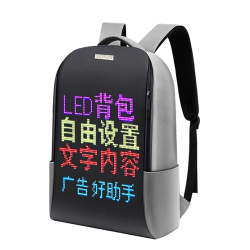 Рюкзак, ранец подходит для мужчин и женщин, динамичный экран, коллекция 2021, надевается на плечо