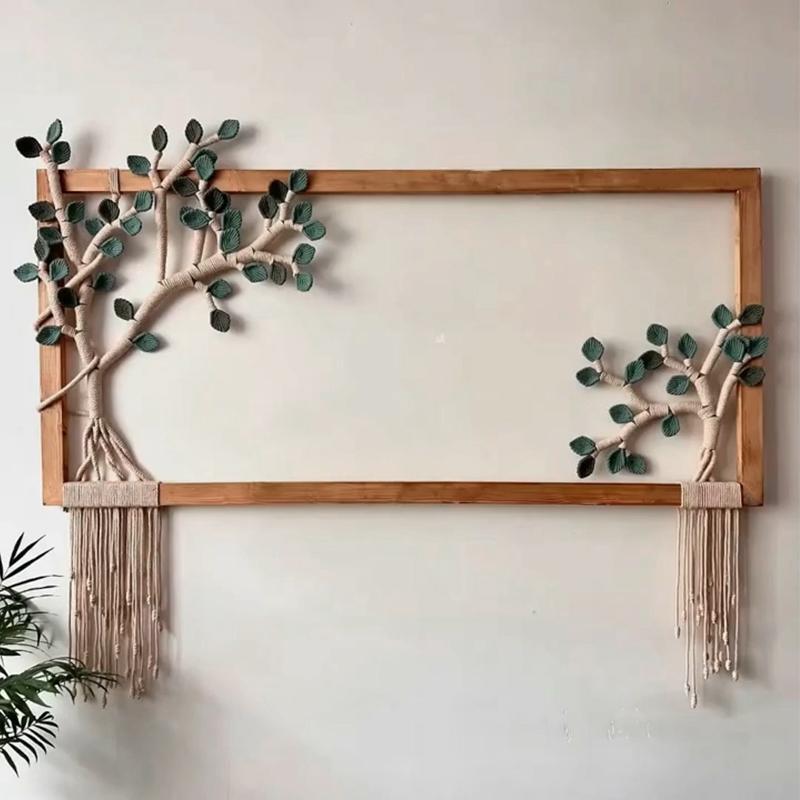 Hand-Woven Tree of Life Money Tree Wall Hanging Decoration Tapestry Dream Catcher Homestay Home Decoration