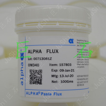Original American ALPHA Paste FluxOM340 zero halogen solder paste Alpha lead-free halogen-free solder paste
