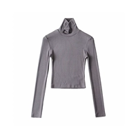 Темно -серый/короткий пупок