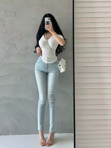 Приталенное эластичное белье для коррекции формы бедер, штаны, карандаш, джинсы, высокая талия, эластичная талия