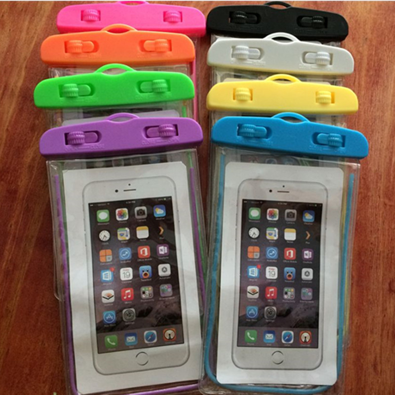 Driver mobile phone can touch screen waterproof bag outdoor sportsmartphone bag swimming drifting touch screen mobile phone sleeve