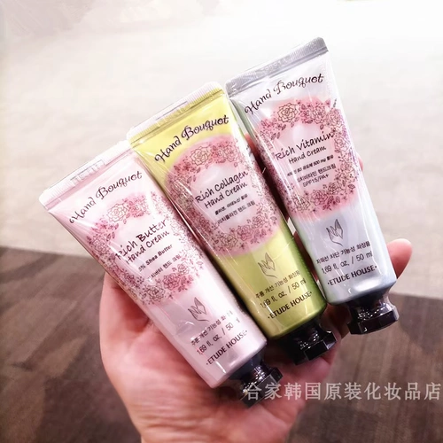 Коллаген с розой в составе, крем для рук, Южная Корея, 50 мл