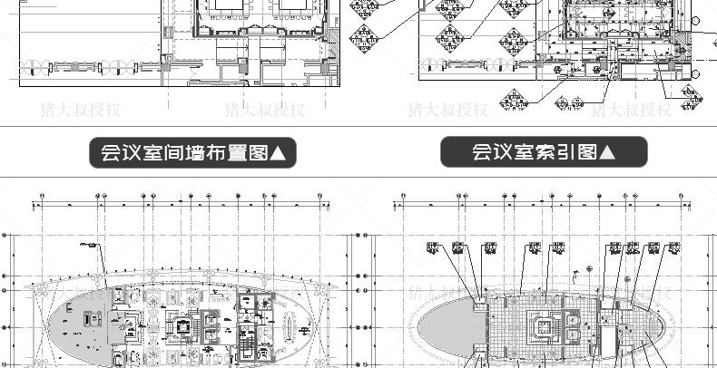 T1940酒店宾馆旅馆客房室内设计CAD施工图纸度假工装3D效果...-24