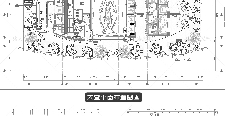 T1940酒店宾馆旅馆客房室内设计CAD施工图纸度假工装3D效果...-14