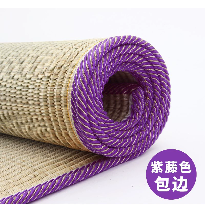 Mùa hè giường đơn mat đôi giường rơm tự nhiên thảm 1,8m1,5m kang mat lau sậy sinh viên mat - Thảm mùa hè