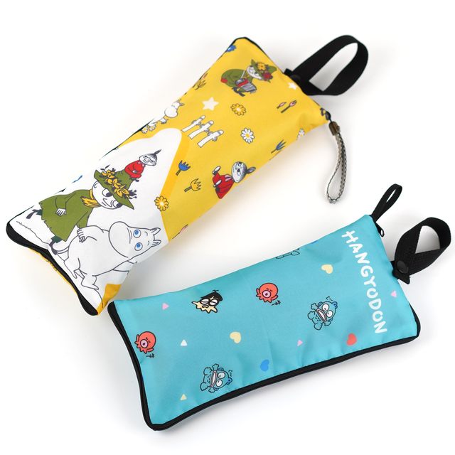 Cartoon Moomin umbrella cover sunshade rain cover folding portable storage umbrella bag water absorption umbrella bag environmentally friendly sun protection Sanriou