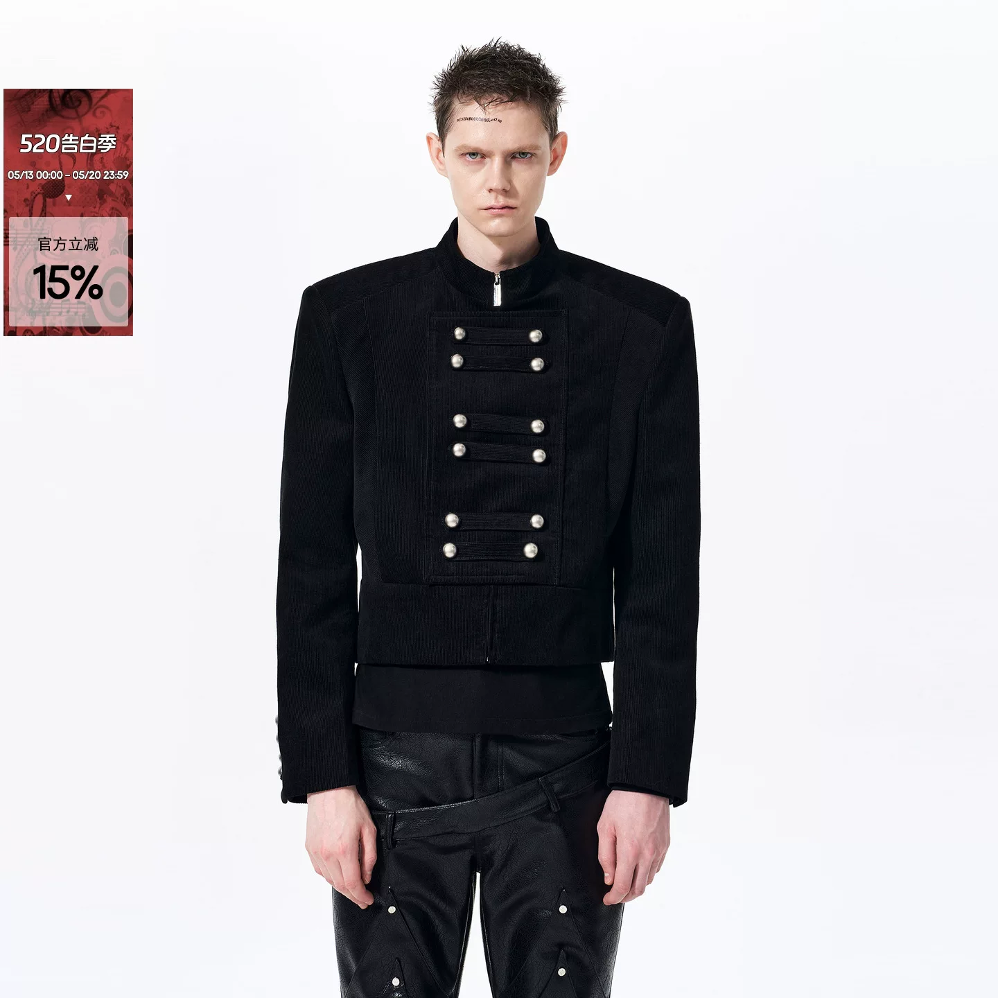 Men's retro spring corduroy jacket