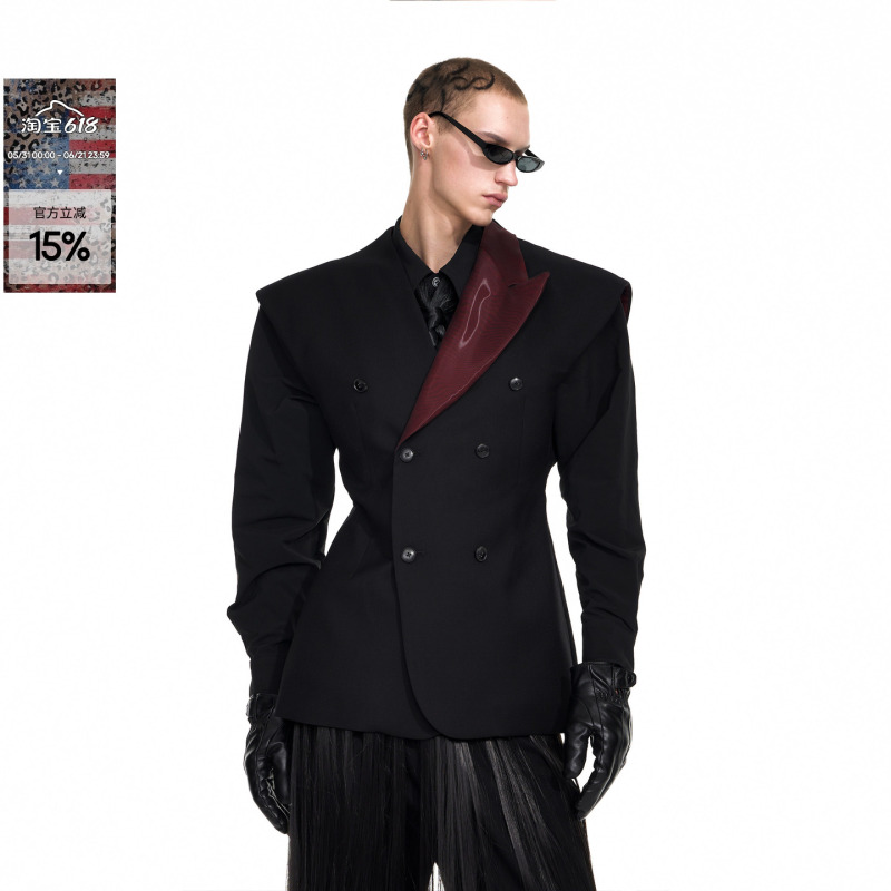 Startexceedend Double-Breasted Waist-Cinching Suit Vest for Men, Autumn High-End Sleeveless Vest Suit Jacket Startexceedend Double-Breasted Waist-Cinching Suit Vest for Men, Autumn High-End Sleeveless Vest Suit Jacket