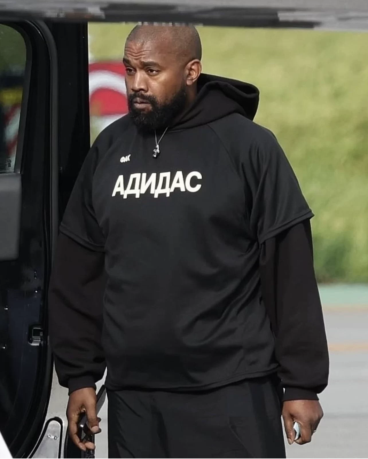 Плечевой уровень YZZEY X Gosha совместная российская Fxckadidas сетчатая футболка с быстрым высыханием с коротким рукавом