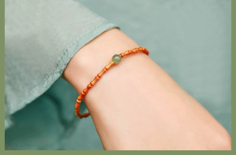 Nguyên chất nguyên chất tre tự nhiên lõi ô liu nhiều vòng tròn một vòng đa kho báu Vòng đeo tay Dover vòng đeo tay Nam đỏ ngọc lam dầu