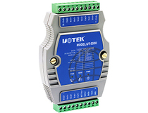 Yutai UT-5508 i o analog input module 8 channel digital input to 485 converter