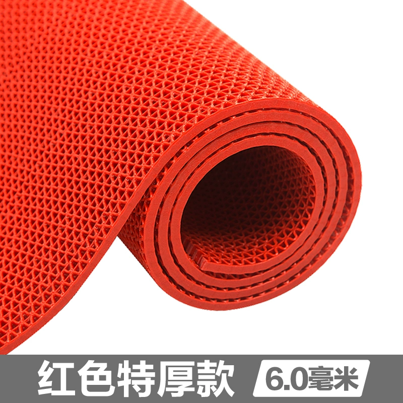 Bath mat vệ sinh nhà vệ sinh mat mat chống thấm nhà tắm thảm nhựa rỗng thảm PVC - Thảm sàn