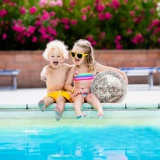 Пляжный надувной водный мяч для водного поло для плавания, волейбольная морская игрушка для игр в воде, раннее развитие