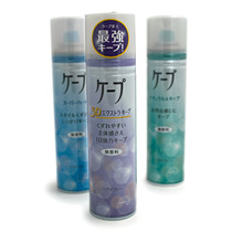 Japanese flower King Cape fluffy hair styling spray 180g iron bangs air bangs artifact
