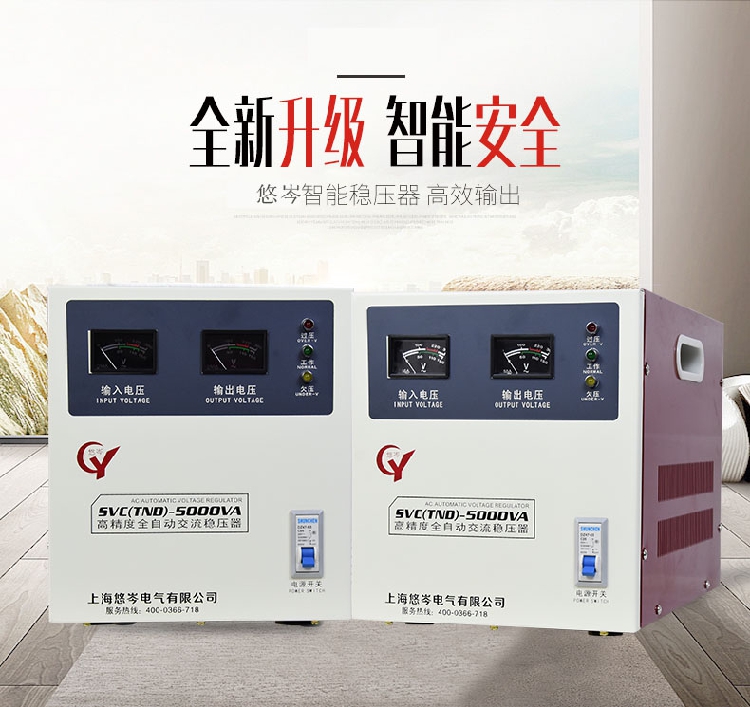 Home refrigerator air conditioning computer special SVC TND 1000W 1Kva 220V horizontal high precision automatic