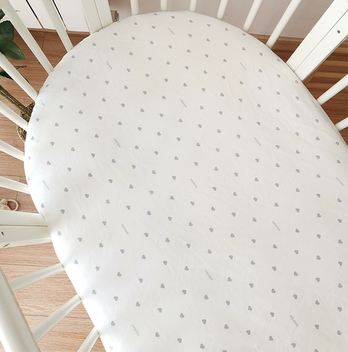 Хлопковая детская простыня для новорожденных, кроватка, хлопковое покрывало, детский трикотажный матрас, делается под заказ