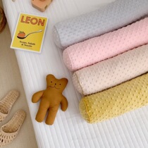 Ins baby cylindrical pillow Bean wool long pillow anti-fall cushion bedside multi-function pillow removable and washable