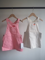 4MC26013 girl girl one-piece dress child full cotton harness skirt large child spring summer dress