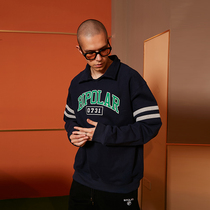 BIPOLAR0731POLO Shirt Country Tide Street Hip Hop Autumn New Pint Casual Loose Sweatshirt Long Sleeve Jacket Man