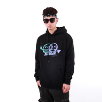 BIPOLAR graffiti cartoon smiley face clothes National Tide brand street hip hop loose Street Hoodie Man