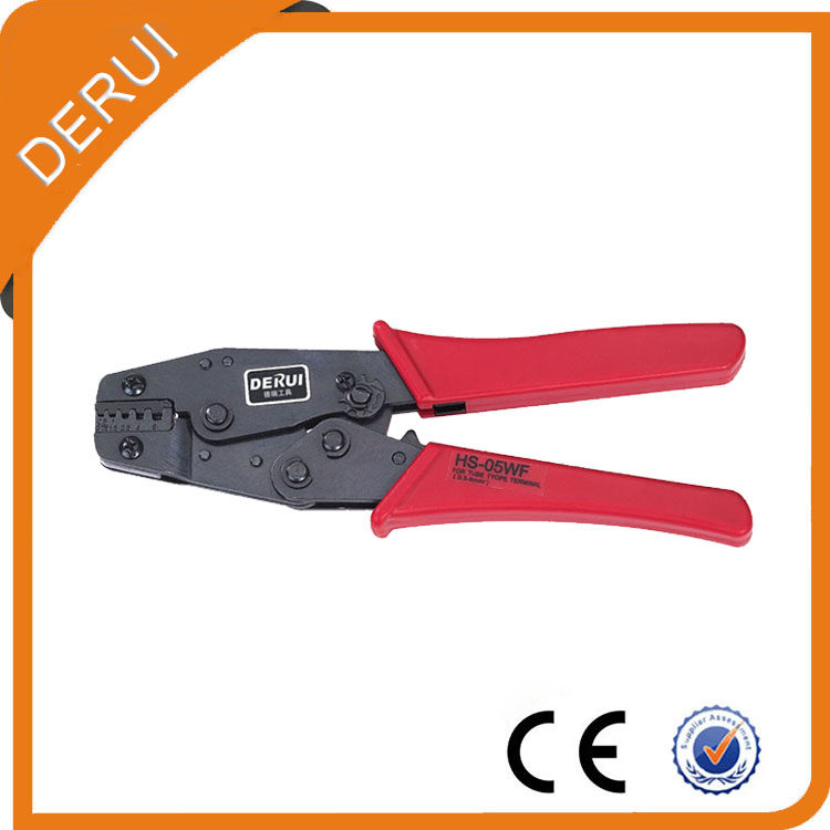 DRE tools HS-05WF Labor-saving tubular end crimping pliers Ratchet crimping pliers Cold-pressed wiring pliers