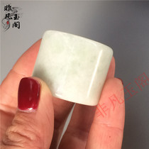 Antique Jade high ancient jade natural Lantian Jade finger ring hand decoration old Jade handle miscellaneous ornaments jade bi men and women