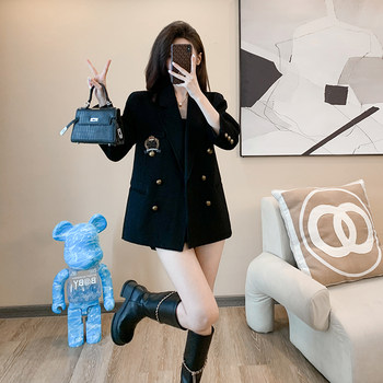 Autumn Clothing with a High-End Feel, Loose Casual Blazer for Women, Korean Style Long-Sleeved Goddess Style College Style Suit Top