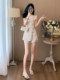 Summer Light Luxury Socialite Women's Clothing, High-End Retro Style, Petite New Chinese Style National Style Suit, Shorts Two-Piece Set