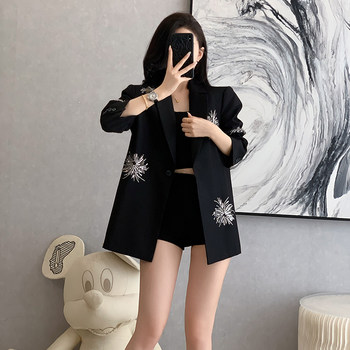 Casual Blazer for Women, Elegant and Sophisticated Design, Niche Style, Loose Fit, Stylish and Trendy Blazer