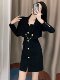 Elegant and Sophisticated Hot Girl Style Suit Set for Women, Autumn and Winter Niche Fashion, Chic Suspender Cardigan Two-Piece Set