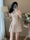 Elegant Goddess Style Socialite Women's Clothing, High-End New Chinese Style National Style Suit, Petite Shorts Two-Piece Set with a Sense of Sophistication