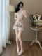 Elegant Goddess Style Socialite Women's Clothing, High-End New Chinese Style National Style Suit, Petite Shorts Two-Piece Set with a Sense of Sophistication