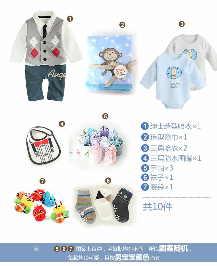 Coffret cadeau pour bébé - Vêtements + Fournitures - Ref 1954168 Image 8